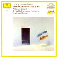 Deutsche Grammophon Galliera : Kempff - Beethoven Concertos 3 & 4